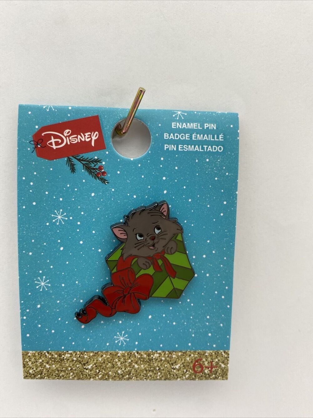 Disney Loungefly Pin The Aristocats Berlioz Christmas Holiday Present Trading